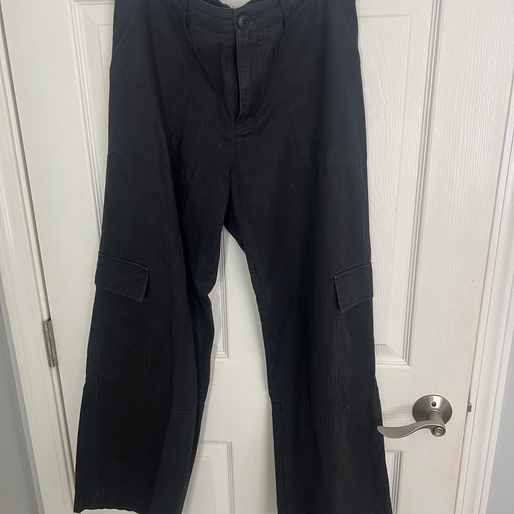 Princess Polly black Cargo Pants